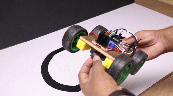 Moving Car Robot